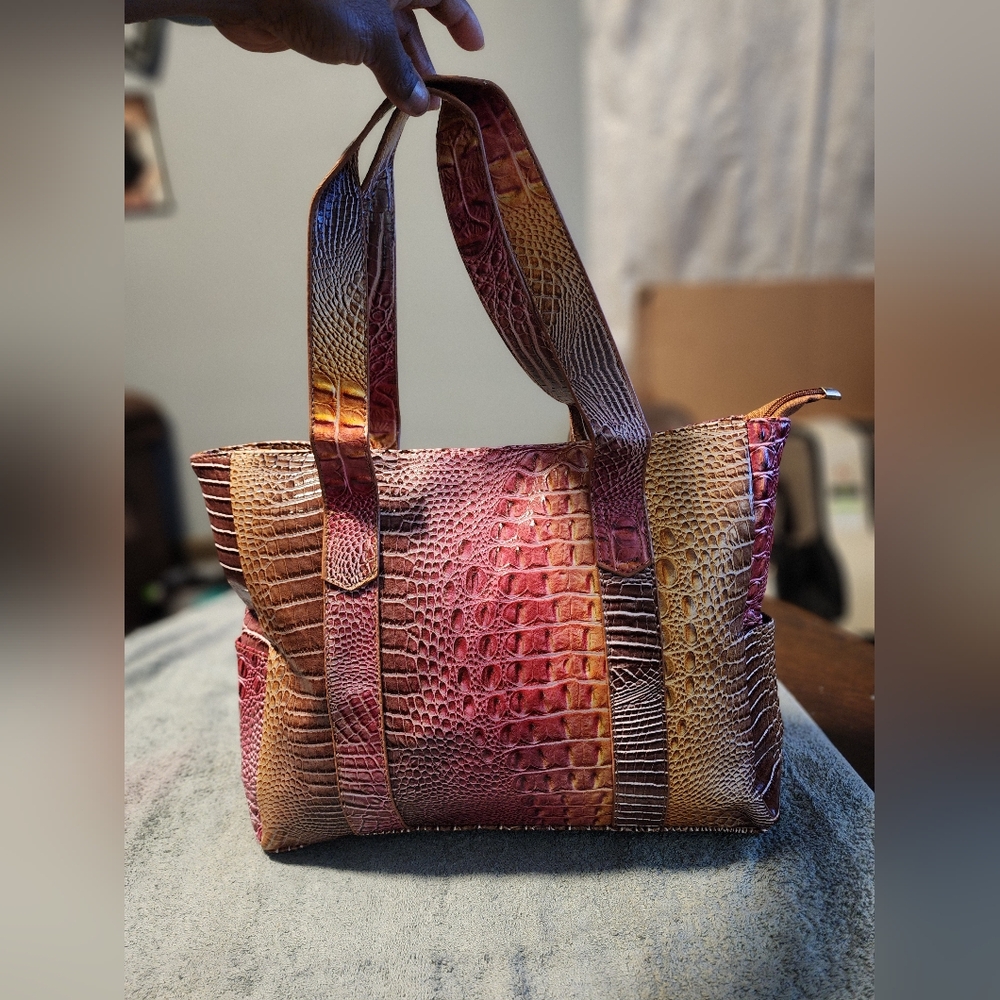 NEW!! CROCODILE STYLE PATTERN TOTE